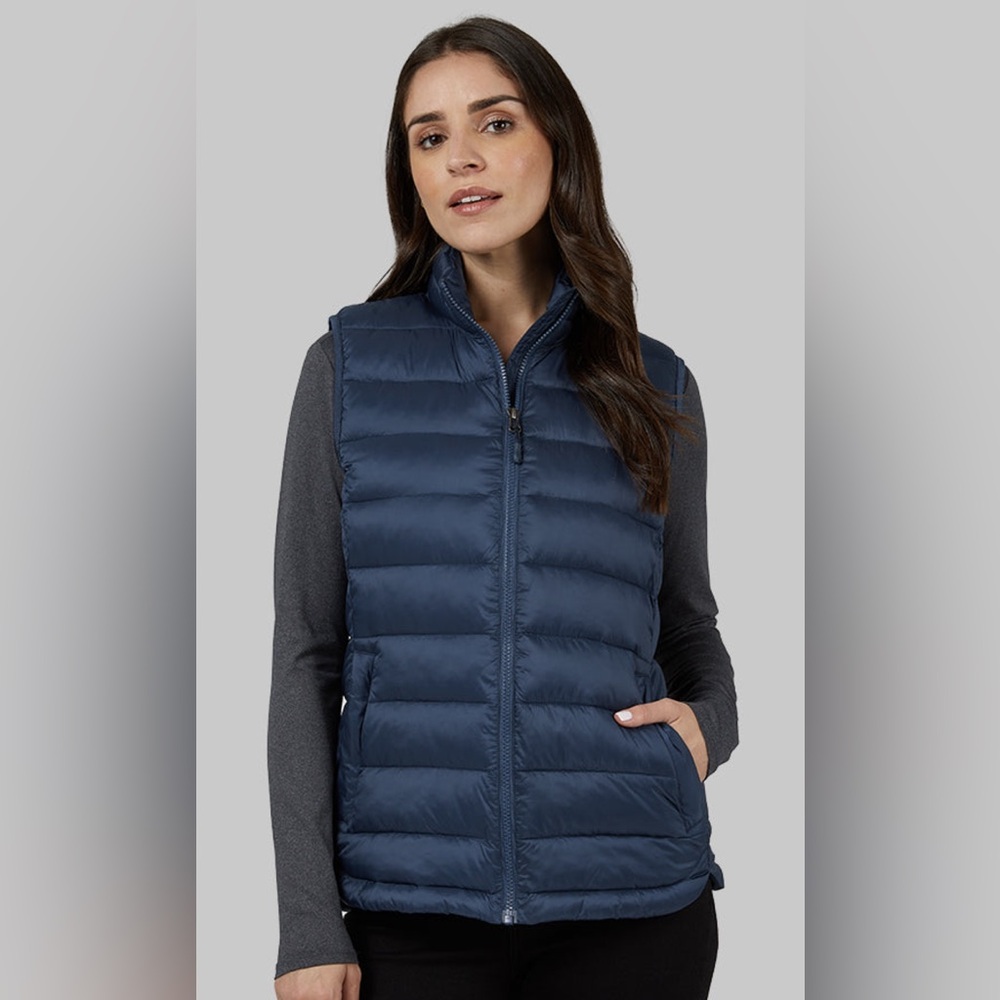 32 Degrees Puffer Vest in Navy Blue